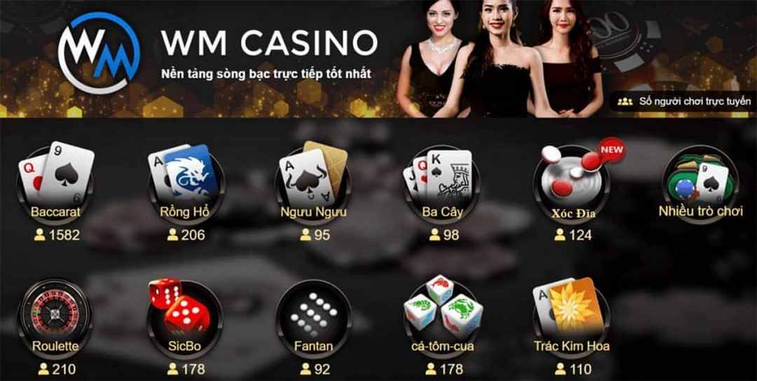 Điều tạo nên sự khác biệt của WM casino